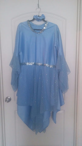 Periwinkle Blue Dance Dress Foot of the Cross Ministries Periwinkle Blue Dance Dress Foot of the Cross Ministries