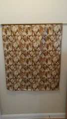 Large Beige & Brown Camo Flag