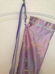 Lavender Floral Flag Bag