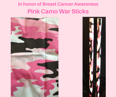 Pink Camo War Sticks