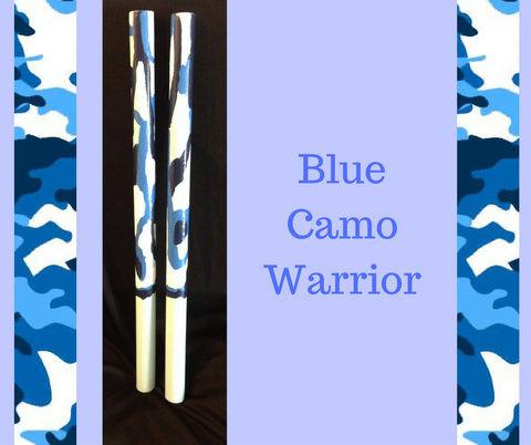 Blue Camo War Sticks