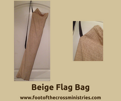Beige Flag Bag
