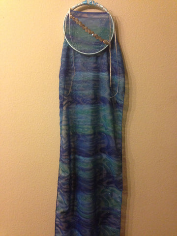 Flowing River Fabric Tabret (Long)