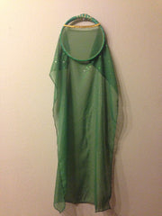 Green Fabric Tabret