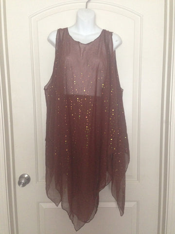 Brown Sparkly Overlay