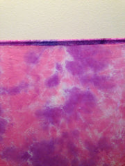 Purple Passion Dyed Silk Flag