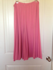 Pink Knit Overlay & Culottes