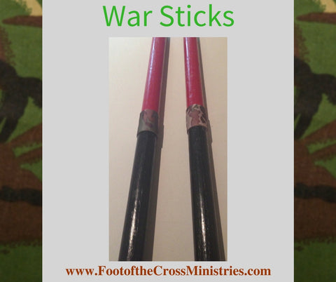 Camoflauge War Sticks