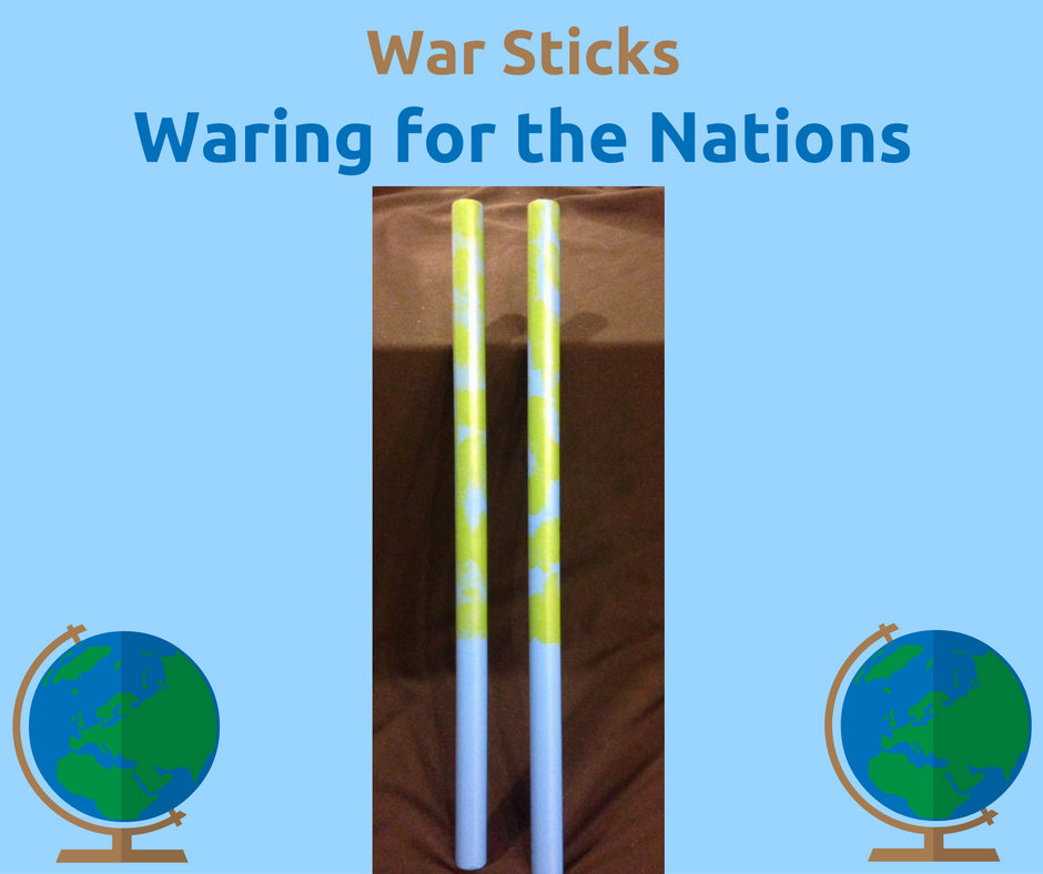 Waring for the Nations War Sticks