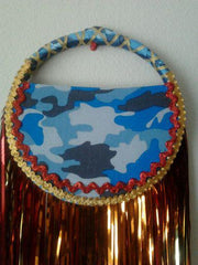 Blue Fire Warrior Tabret